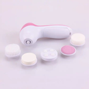 kit Escova Facial Elétrica+Rolo Massageador Facial Pedra Esfoliante limpeza Massageadora 5/1 Portátil -RS63